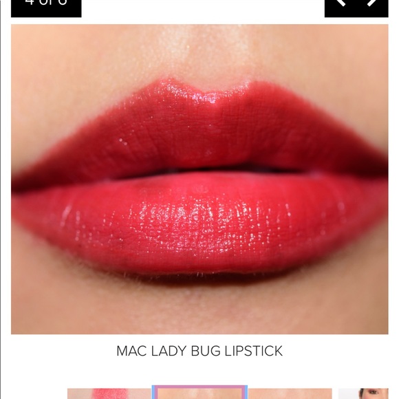 MAC Cosmetics Lustre Lipstick in Lady Bug - Picture 4 of 4